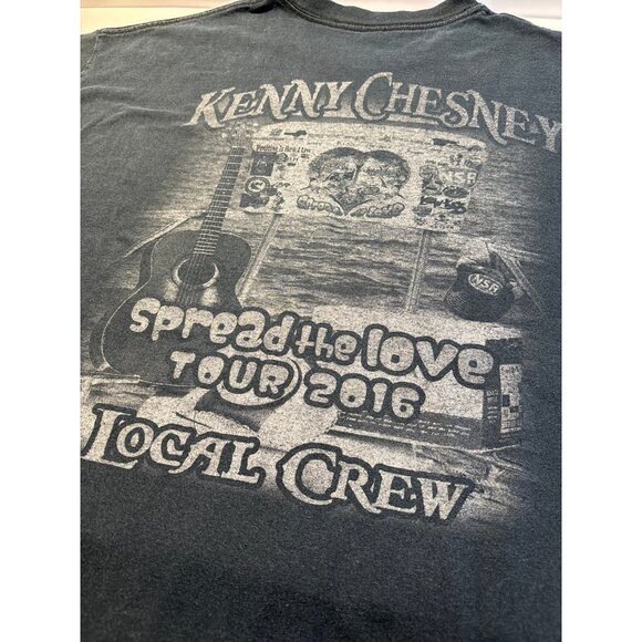 Kenny Chesney 2016 Concert shirt (RARE) Crew Shirt - Picture 2 of 7